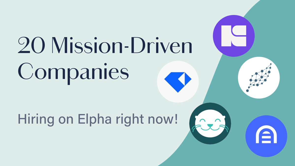 Are you searching for a role that aligns your personal values with your day-to-day work? ✨

Here are 20 startups that making a difference in their communities and the world. 

And they're hiring! 👇

bit.ly/3MxS3hi