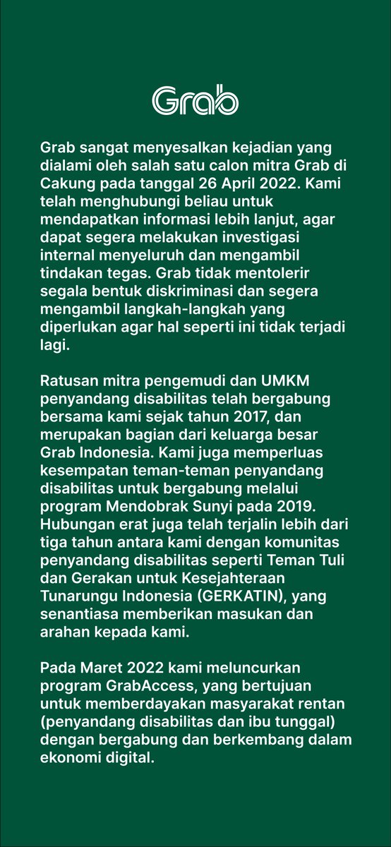 Grab Indonesia tweet media
