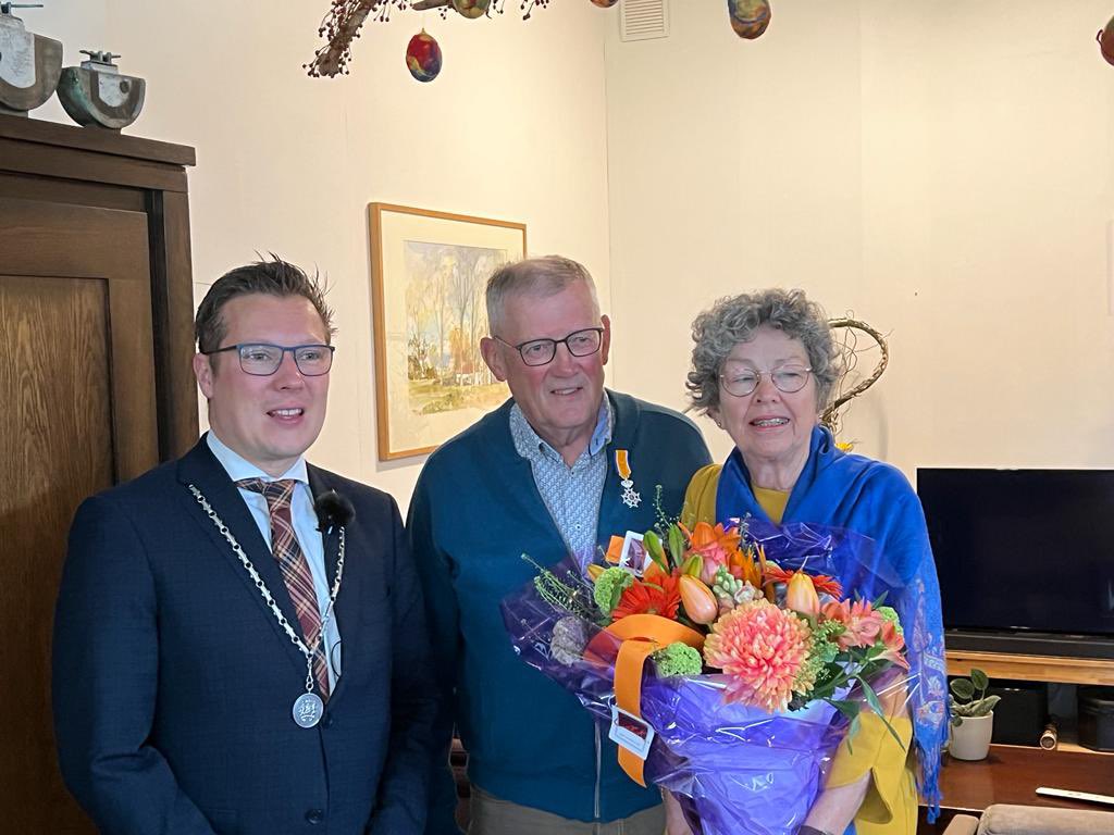 🏅Een hartelijk proficiat voor deze drie heren met hun Koninklijke erkenning en dank voor hun maatschappelijke inzet! 🇳🇱