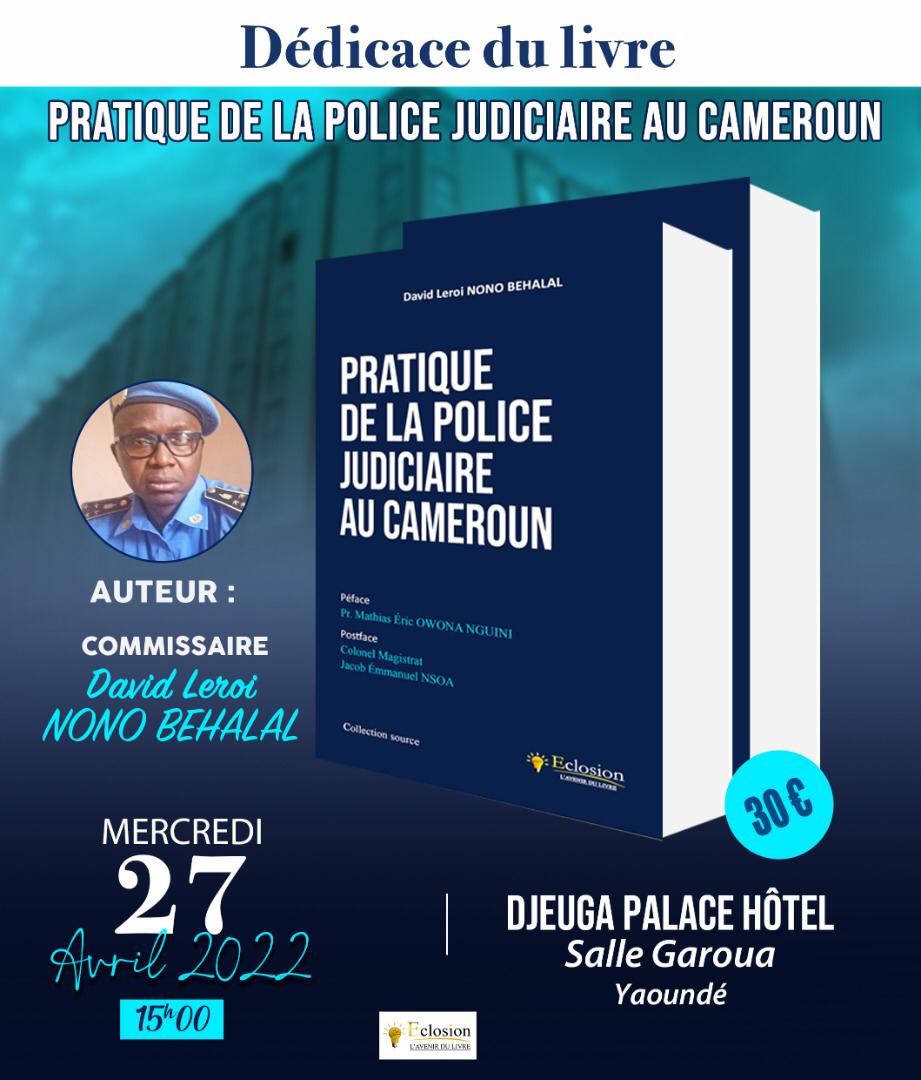 le_4eme_pouvoir's tweet photo. #SiteWeb [#Littérature au #Cameroun] "La Pratique de la Police Judiciaire" au microscope 🇨🇲🌍📚

Édité par #Éclosion, l'ouvrage dédié à la " pratique de la #Police #Judiciaire au Cameroun " du #Commissaire #David #Leroi #NONO #BEHALAL

Lire la suite ici⤵️
https://t.co/kFJiTb5fwX https://t.co/kx5Lca3oag