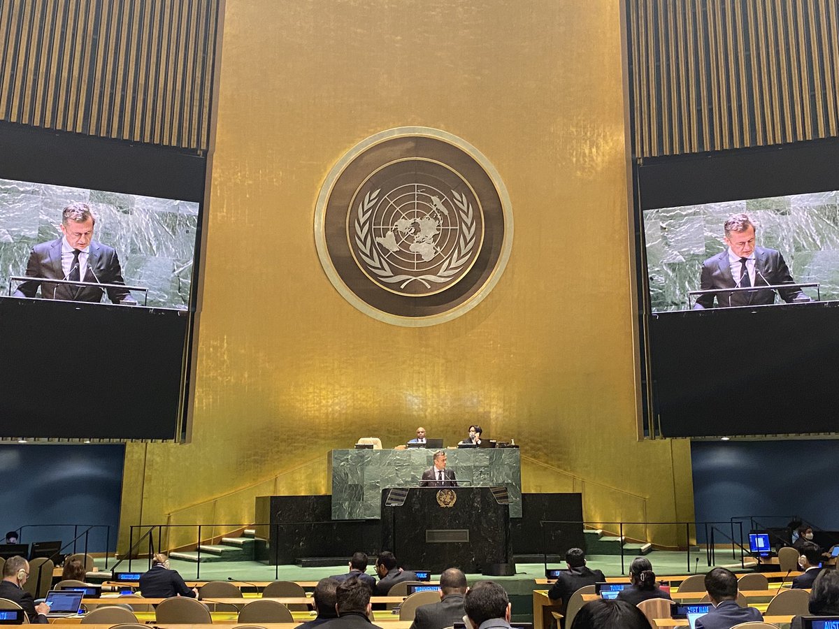 Ca vous paraîtra anecdotique mais pour l'ONU c'est historique. Le petit Liechtenstein a fait adopter par consensus sa #VetoInitiative à l'Assemblée générale des Nations Unies: chaque fois qu'un veto est dégainé au Conseil de sécurité, le pays incriminé devra se justifier à l'AG.