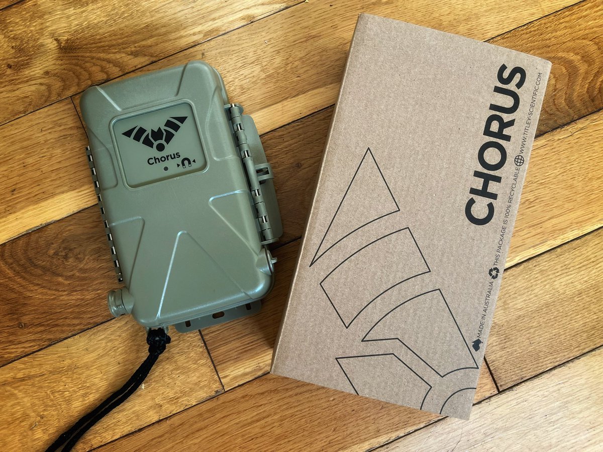 BatworkerInfo's tweet photo. Time to try and find some spring swarming and test out the new @TitleyScientif1 Chorus. Cheers @titleyuk 👍 https://t.co/KAw3ZS5ru9
