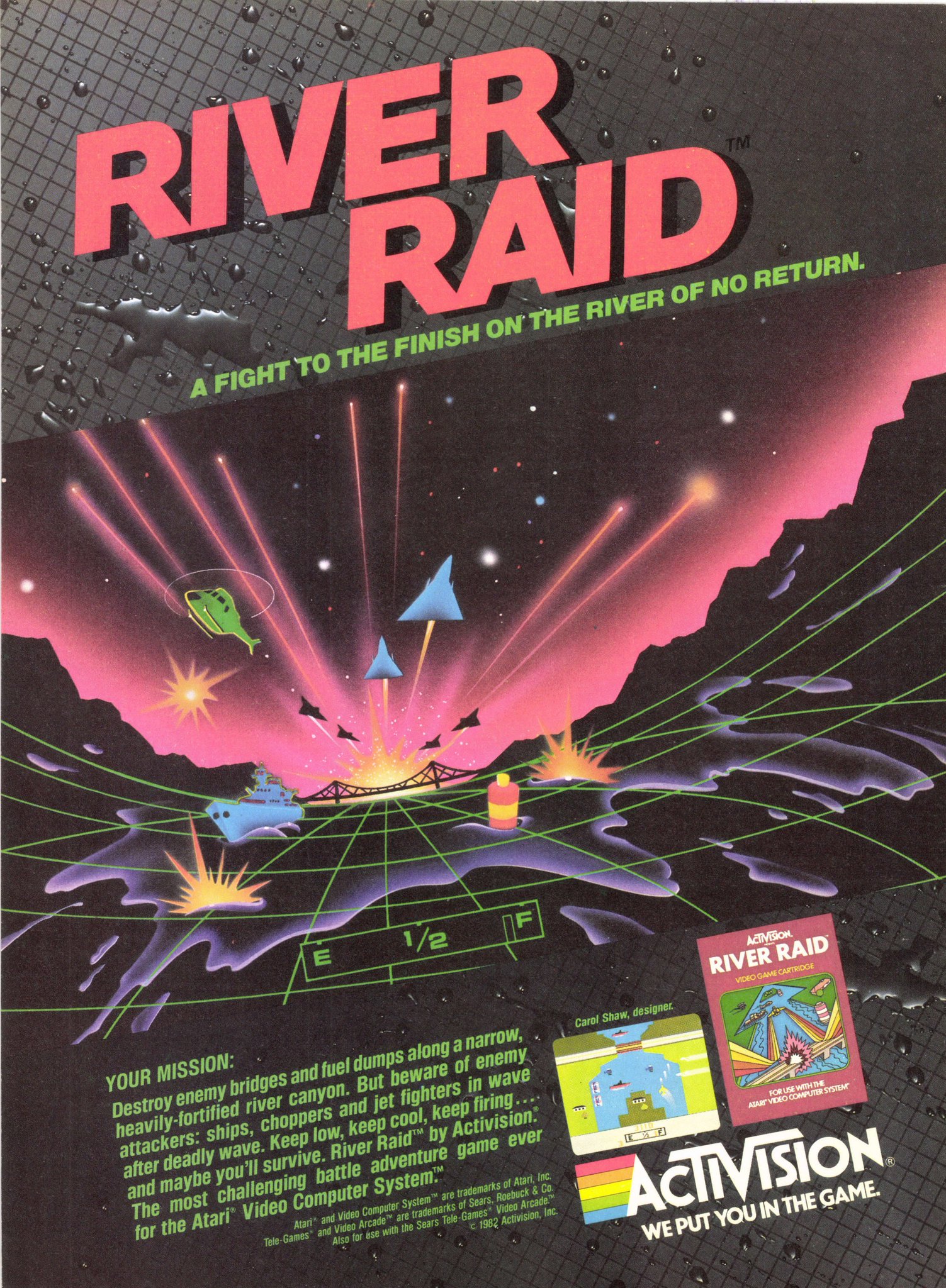 RIVER RAID (Atari 2600, 1982)