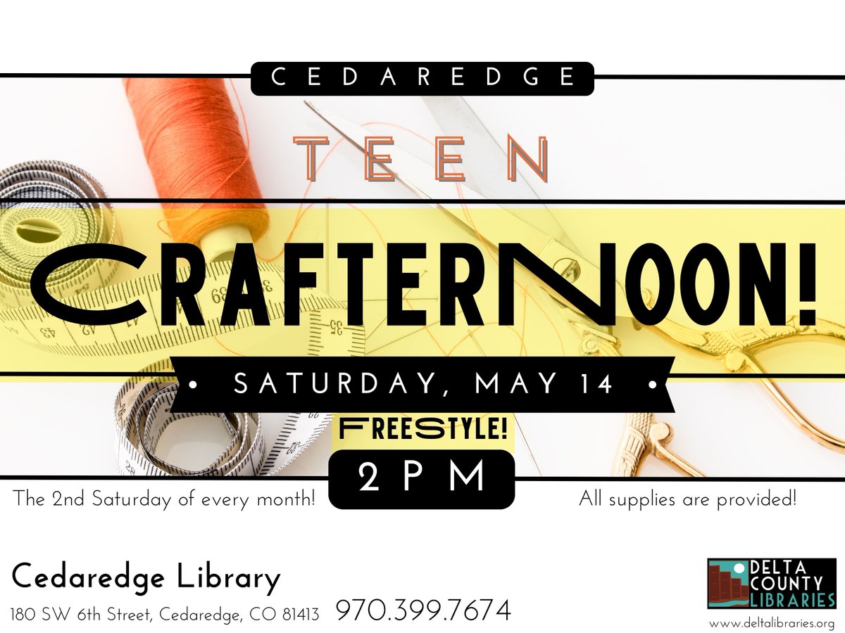 Delta County Libraries tweet media