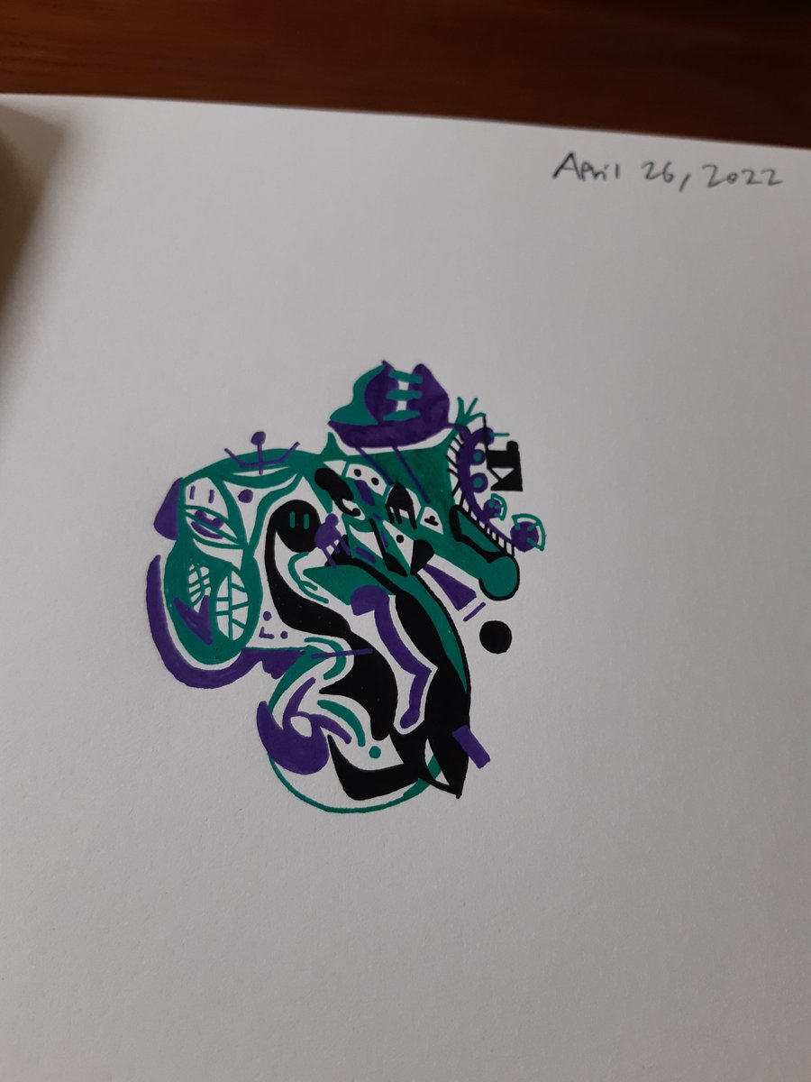 Just a little #dailyart today. Going to work on some other pieces.