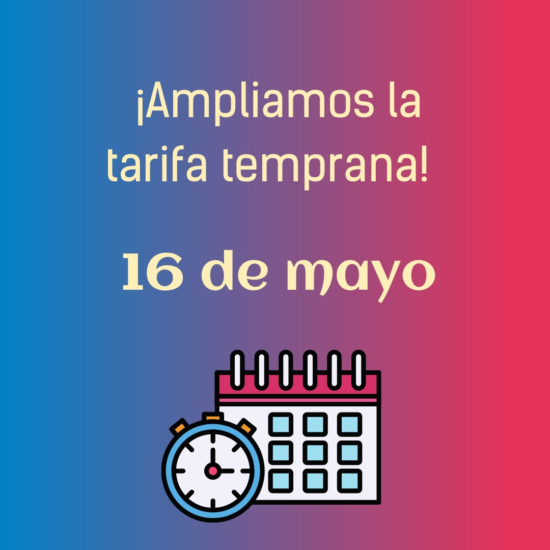 ¡Por petición popular ampliamos la inscripción temprana! ¿Aún no sabes cuándo defiendes TFG/TFM, si puedes pedir vacaciones o no has tenido tiempo de decidir? Tienes dos semanas más para pagar menos, no te lo pierdas 🦠bac.febiotec.es 👩‍🔬 #BACValencia2022