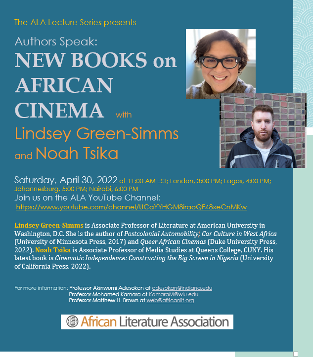 The African Literature Association tweet media