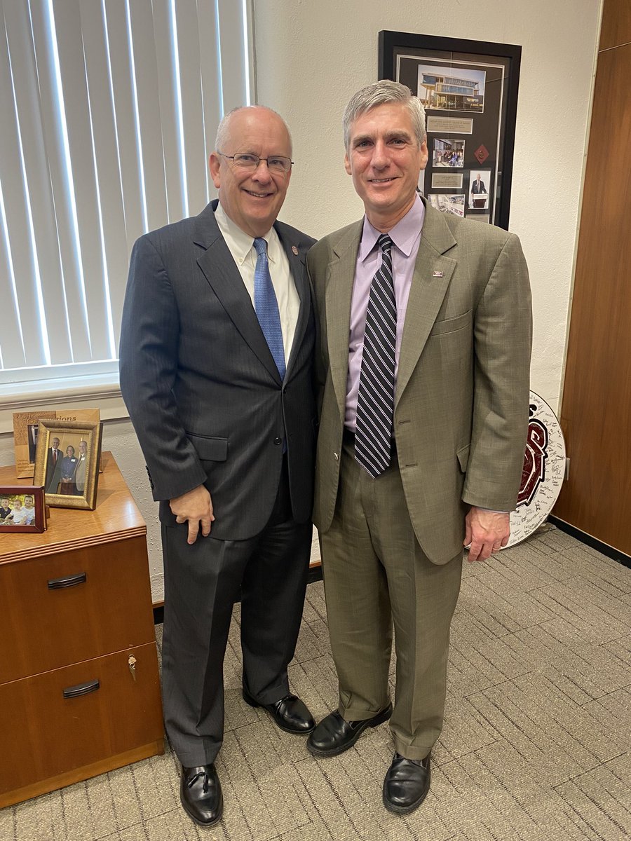 Brad Bodenhausen will become the Vice President for Community and Global Partnerships on July 1, 2022 succeeding <a href="/Jimbaker48/">Jim Baker</a>. Thank you both for years of great service <a href="/MissouriState/">Missouri State</a>.