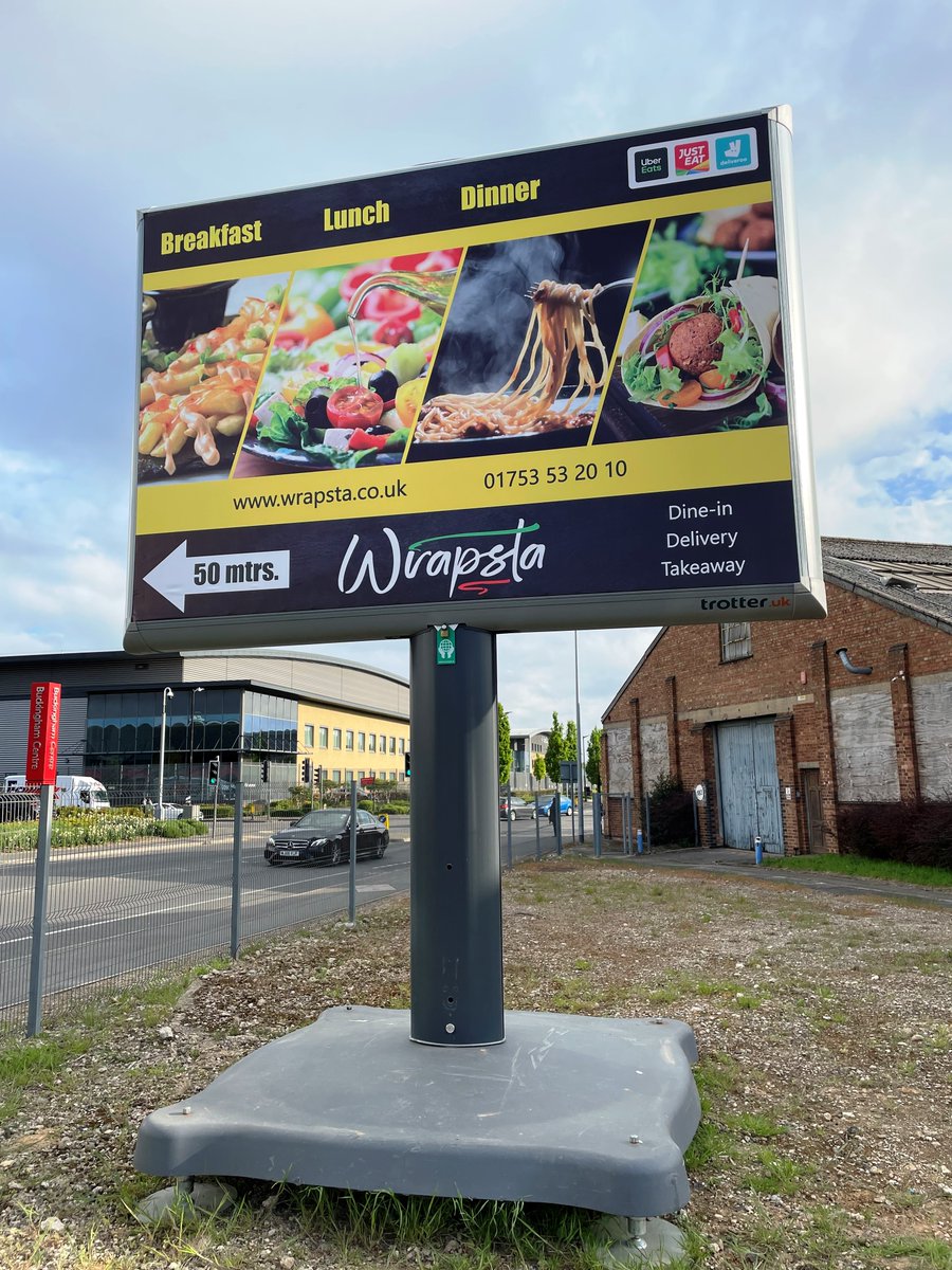 Great food at <a href="/wrapsta/">Wrapsta</a>! #SloughTradingEstate  #Segro  #PrintChange