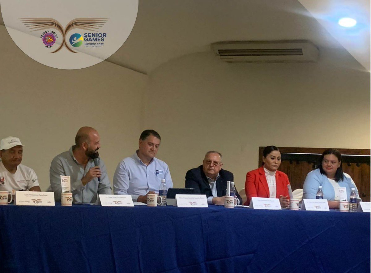 NetaAgencia's tweet photo. Hoy presentamos la conferencia de prensa de Senior Games México 📹, un evento especializado para adultos mayores de 40 años.

NETA brinda servicios de #relacionespúblicas en la industria del deporte, mandanos un mensaje 💬si quieres que tu marca haga ruido en el deporte https://t.co/hW2oGdNeB2