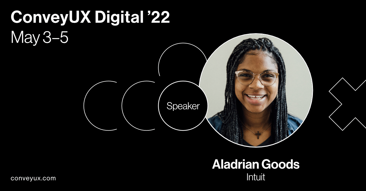 AladrianNo_L's tweet photo. Oh hey, I know it's been a while but I'm excited to be back on the 'stage' at this year's #ConveyUX conference. I'll be talking about leading without a title and values and stuff. Come through! https://t.co/r9wrqmhmoG