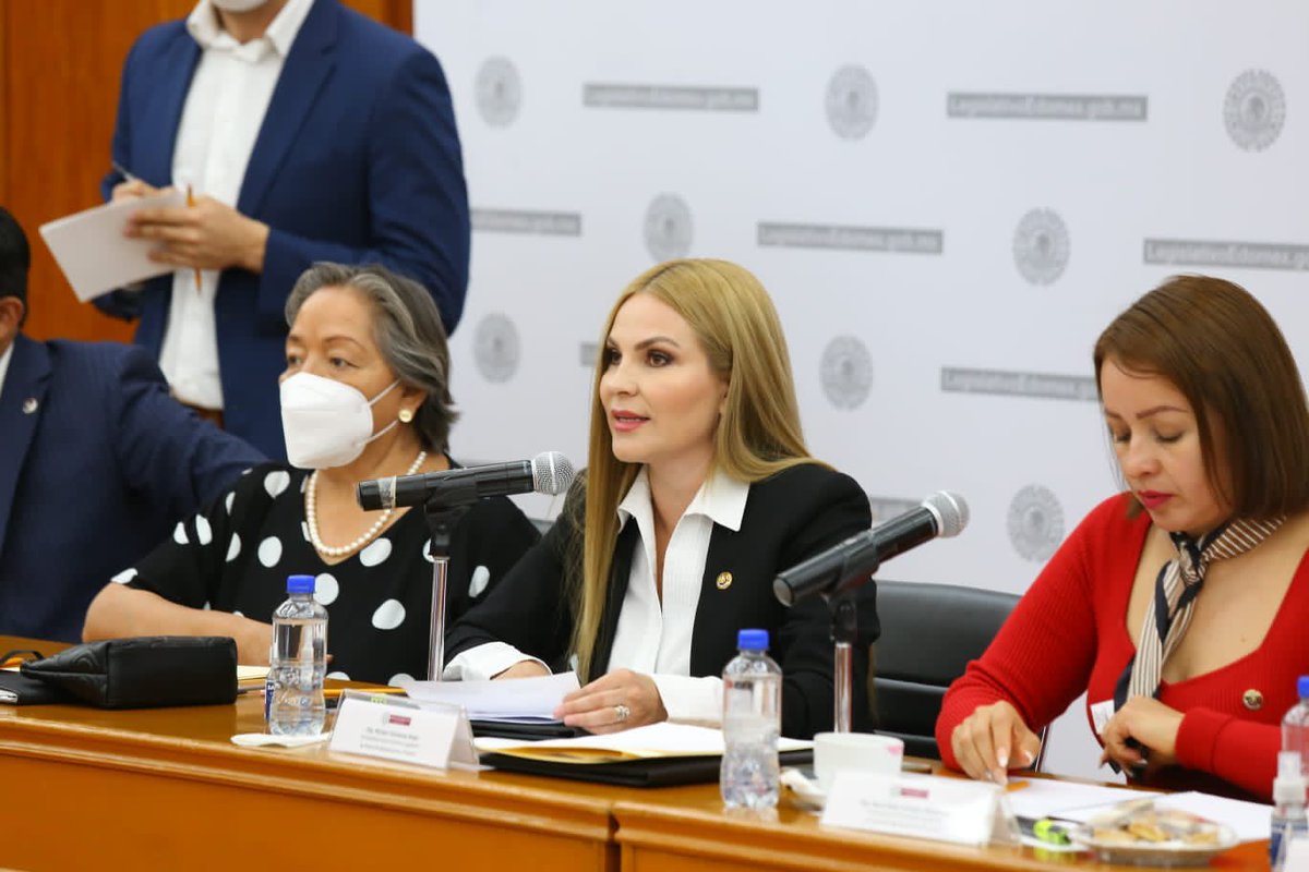 myriamcardenas's tweet photo. Para comenzar el día, asisto a la Comisión Legislativa de Desarrollo Agropecuario y Forestal del Segundo Periodo Ordinario, en donde me da mucho gusto saludar a mi querida amiga @LetyMejiaOfic, titular de la @CampoEdomex. #DiputadaLocal #Distrito45 #MyriamCárdenas #YoSiRegresé https://t.co/9pervLdUcC