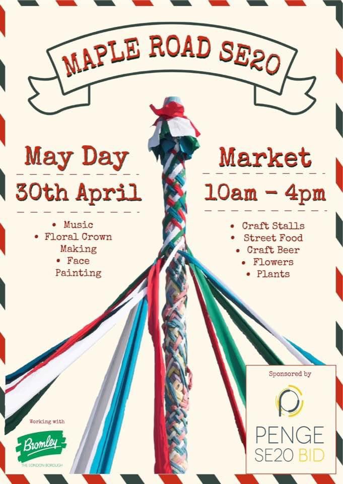 We are excited to attend the Maple Road market this coming Saturday , we will be promoting 50 years of The Penge Festival , please stop by and pick up  a copy of our programme ❤️<a href="/Beckenham/">BeckenhamTown 🇪🇺</a> <a href="/LOVESE19/">Crystal Palace SE19</a>