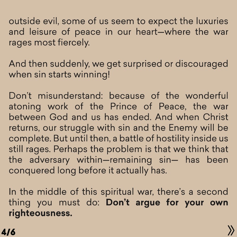 PaulTripp's tweet photo. 🔄 “Why do I struggle with the same sin over and over again, and how can I break the cycle?”

📖 I think Romans 7 provides us with some practical steps and encouragement to break the cycle of sin.

Swipe ⬅️ to read.