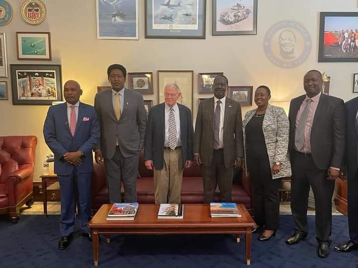 SiasaLab's tweet photo. Rt. Hon. @RailaOdinga, had a very nice interactive meeting with Senator Jim Inhofe of Oklahoma, who has been a wonderful friend and champion for Kenya.
#BabaInDC https://t.co/pIpHgUsjge