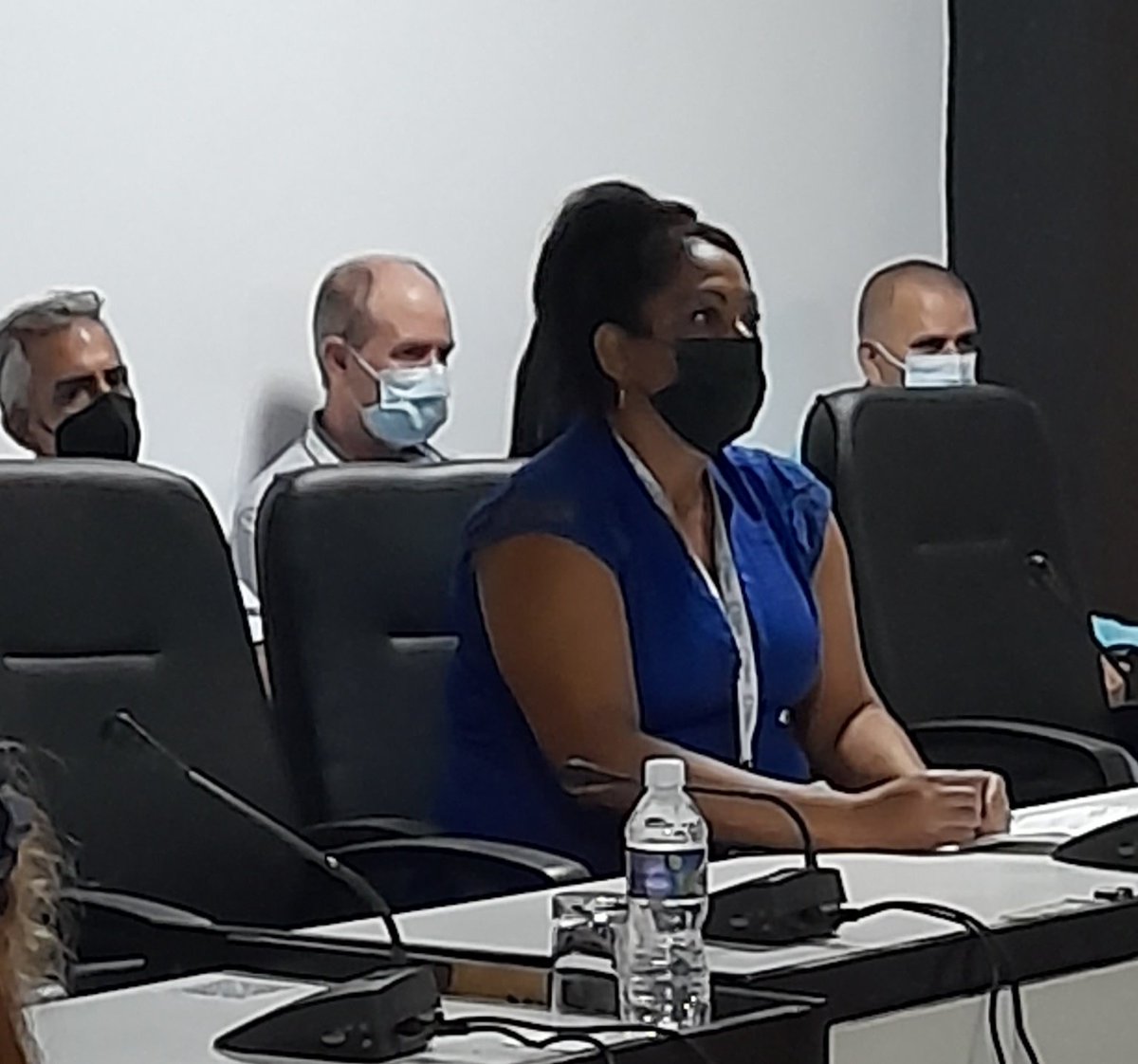 BIOCENCU's tweet photo. Se exponen los póster de @BIOCENCU, en la sesión de la tarde, del Simposio de Bioprocesos en #BioHabana2022. #ApuestaDeLaCiencia #PorLaVida #ComprometidosConElFuturo https://t.co/iBz8woJ5tx