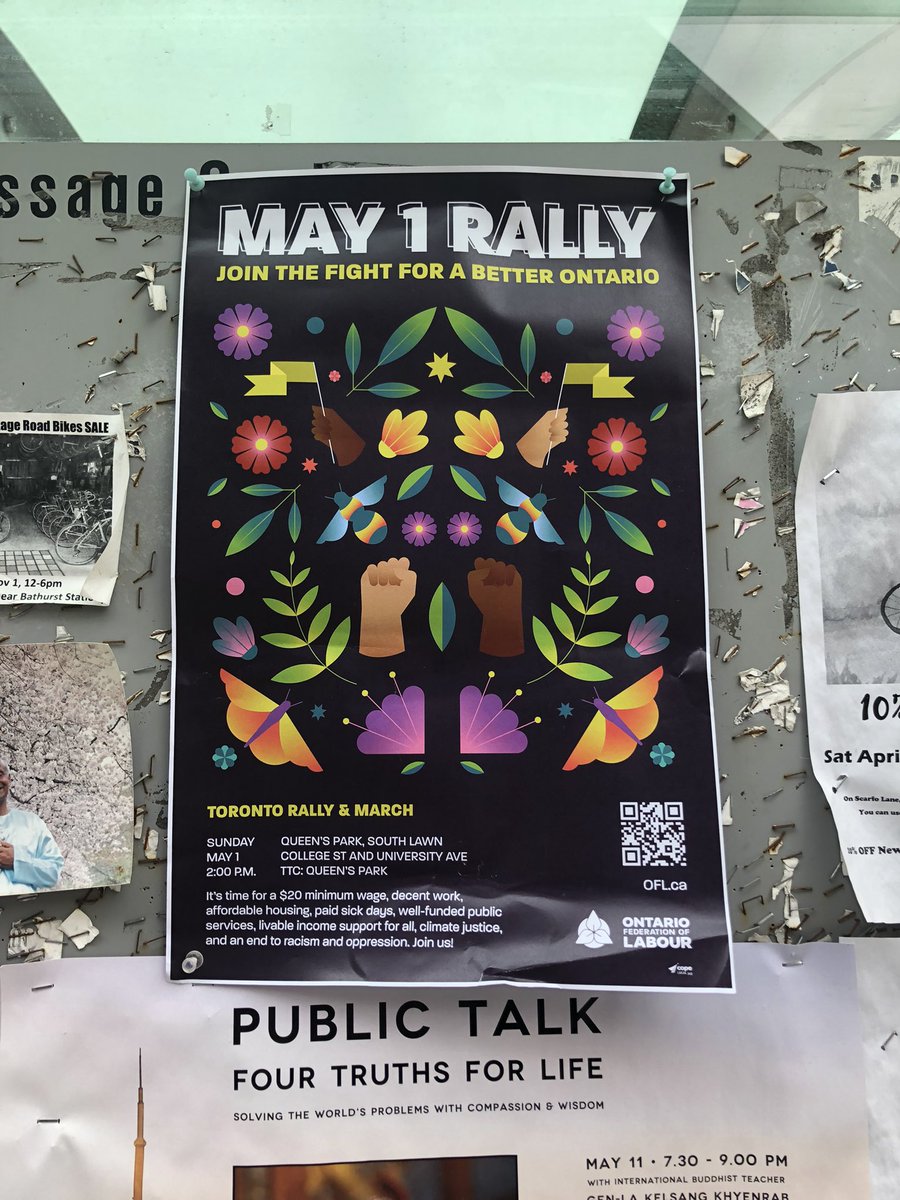 yolanda_bdacy's tweet photo. Only 5 days before our rally, but still plenty of time to poster Christie & Dupont. RSVP, poster, phone bank, volunteer to help or marshal, tell five friends & be there May 1 to fight for a better Ontario! #1maiON #May1ON #May1TO #ofl #ett #etfo @DBrabblerouser https://t.co/XnYOjXvLLv