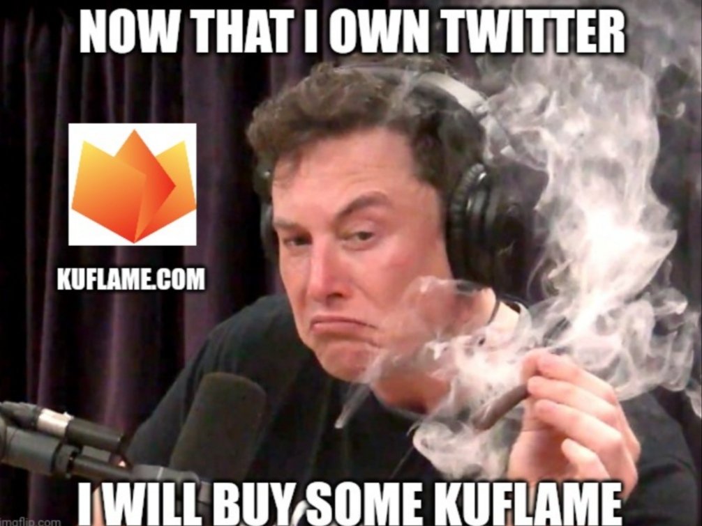 KuFlameOfficial's tweet photo. Elon Musk next move

#ElonMusk #ElonMuskBuyTwitter #ElonMuskBuysTwitter #ElonMuskTwitter #Elon_Musk #Elonbuystwitter #ElonMuskMemes #Elongate #ElonsTwitter #ElonFreeSpeech #ElonMuskBuyTorinoFC https://t.co/Jt0d1jdrqg