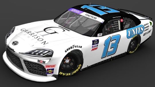 MBMMotorsports's tweet photo. @ChadFinchum is back behind the wheel of the MBM #13 this weekend at @MonsterMile !
#unitsmovingandportablestorage #GarrisonHomes #GetAUnit https://t.co/NHqBe9898Z