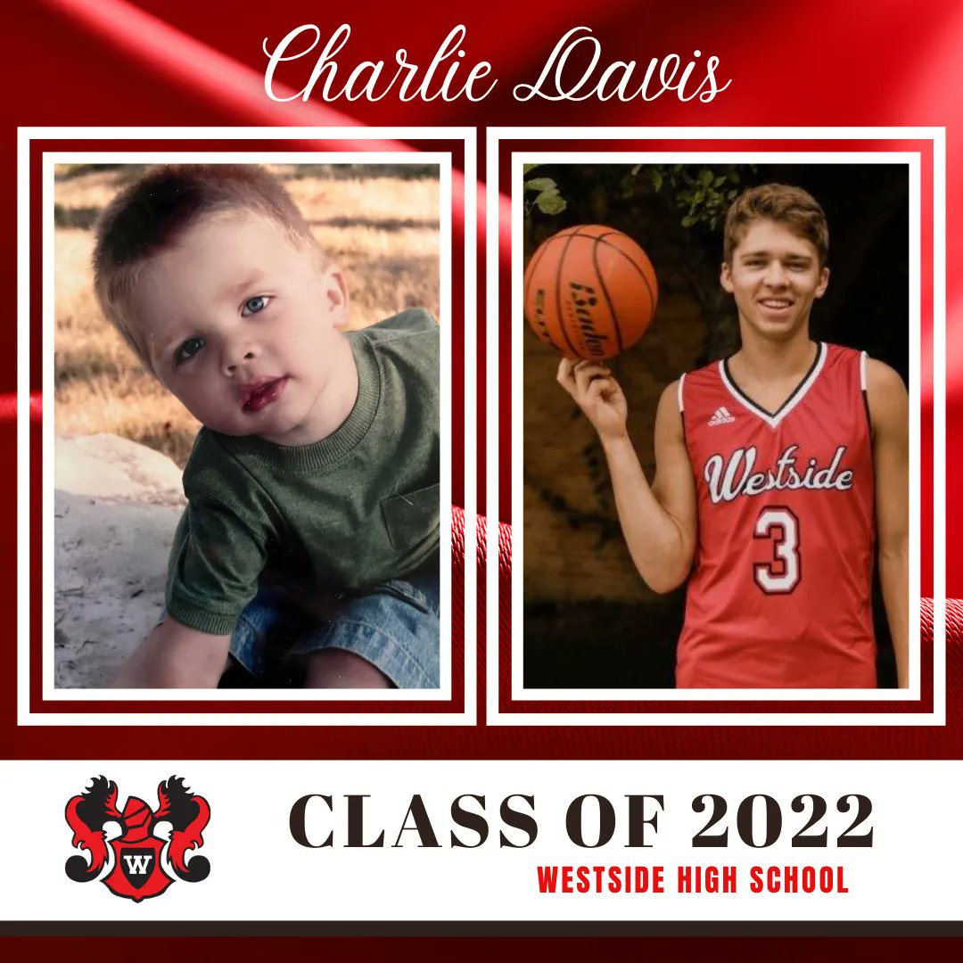 Congratulations, Westside #ClassOf2022! 
Charlie Davis, a Rockbrook Bulldog, will study Account/Business at the University of Nebraska at Lincoln. 
Favorite Memory: hitting buzzer beaters to take the ‘W’ at WHS Basketball games through the years. 

#WeAreWestside