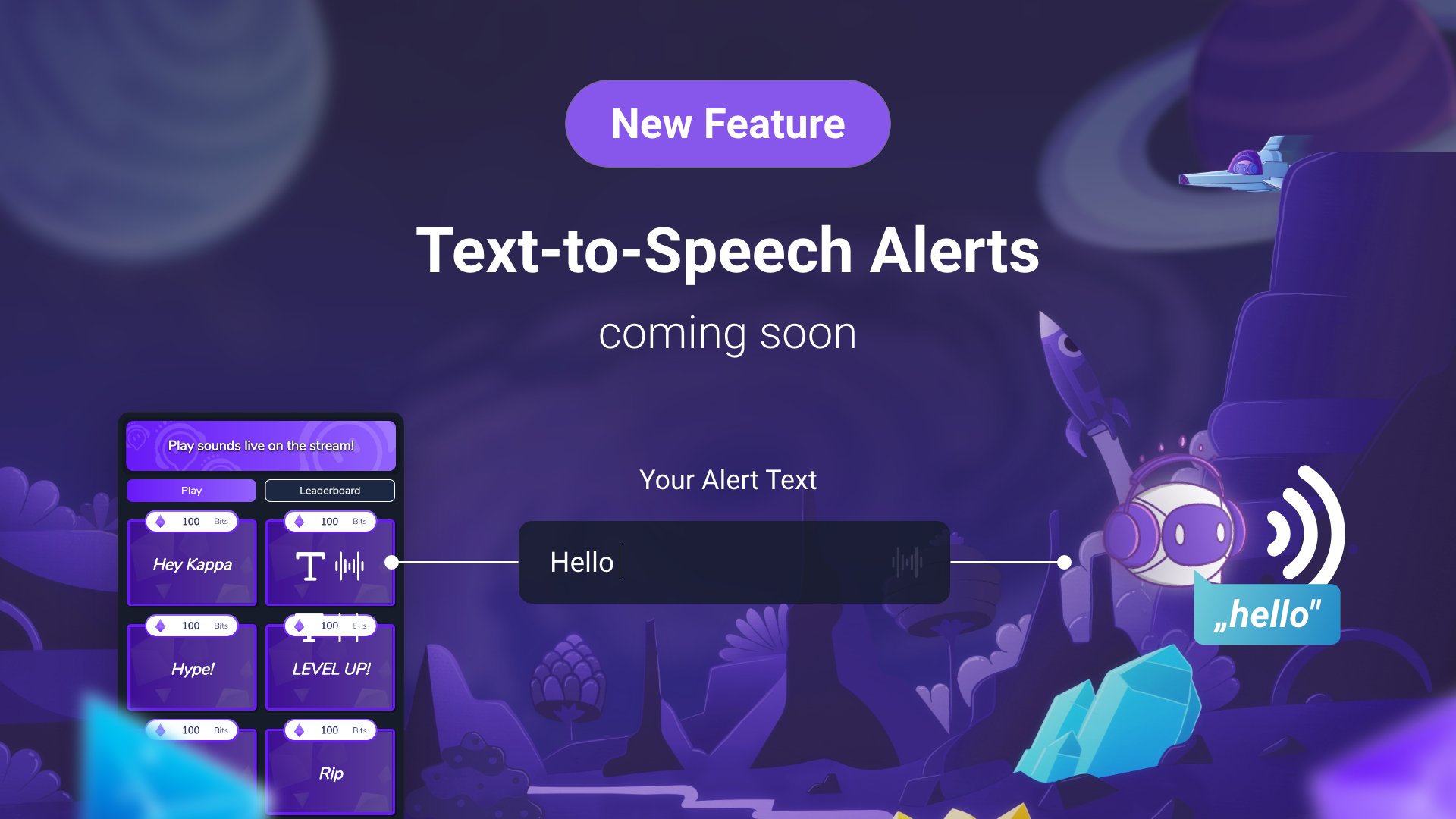 marca Diagnosticar Gemidos Sound Alerts on Twitter: "✨ Soon, your viewers can send you text-to-speech messages through our Twitch Extension. ✨ https://t.co/fXzMVwkwQS" / Twitter marca Diagnosticar Gemidos Sound Alerts on Twitter: "✨ Soon, your viewers can send you text-to-speech messages through our Twitch Extension. ✨ https://t.co/fXzMVwkwQS" / Twitter