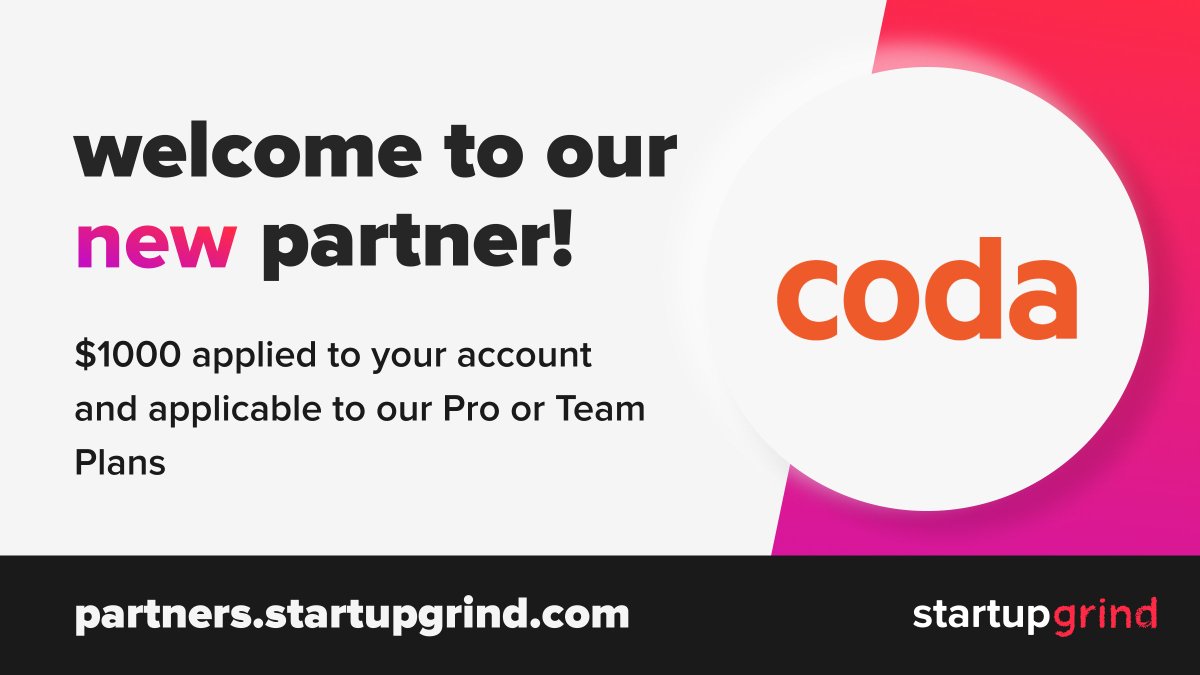 You can have an all-in-one doc that brings words, data, and teams together with our new partner, <a href="/coda_hq/">Coda</a>. Explore how anyone can make a doc as powerful as an app!
bit.ly/38t3OXC