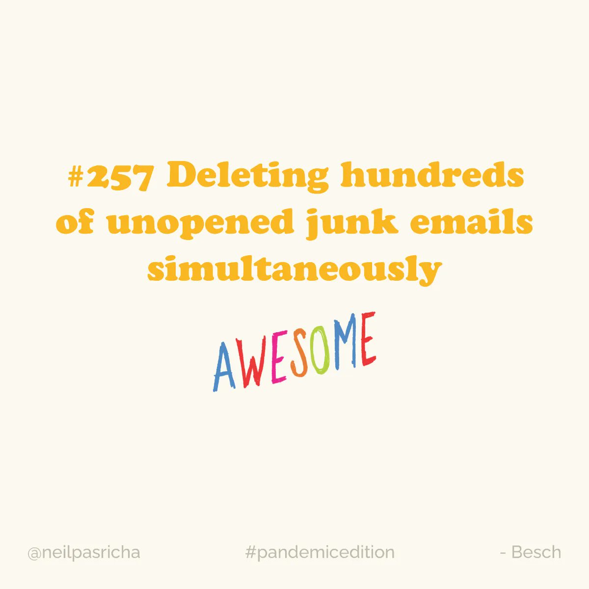 FergDevins's tweet image. more than awesome this is stupendous - smiles - @neilpasricha and his #pandemicedition all things #awesome