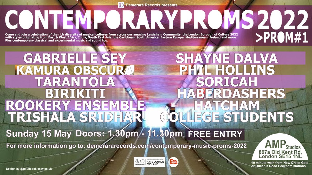 TrustTheDocUK's tweet photo. FREE! FREE! FREE! FREE! Put these dates in your diary - Sundays 15 May; 19 June; 24July. #ContemporaryMusicProms all day/evening. Licensed Bar. Food & Merch. Children welcome. International music mix. @wearelewisham https://t.co/L0Zb4JVDHR. Spread the word. #ContemporaryProms https://t.co/vyL8CLInU1
