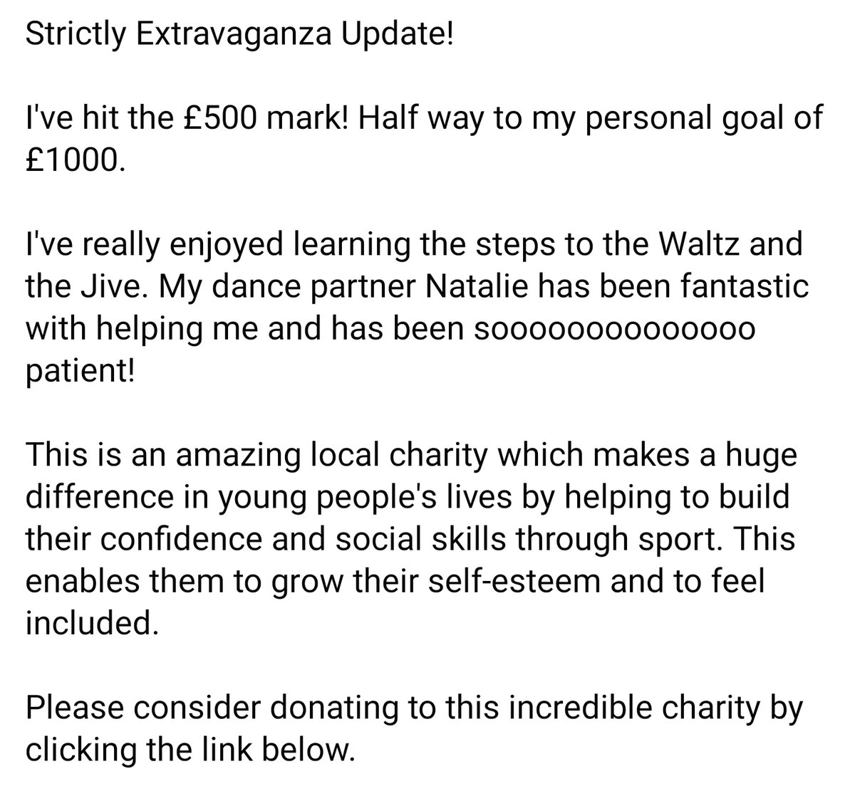 RobWheatley1's tweet photo. If anyone could be kind enough to read and donate, myself and the charity would be very grateful. Your donation will also help with my votes for the final! 
https://t.co/Yc4EDBnA74 https://t.co/QYKyBZjXpm