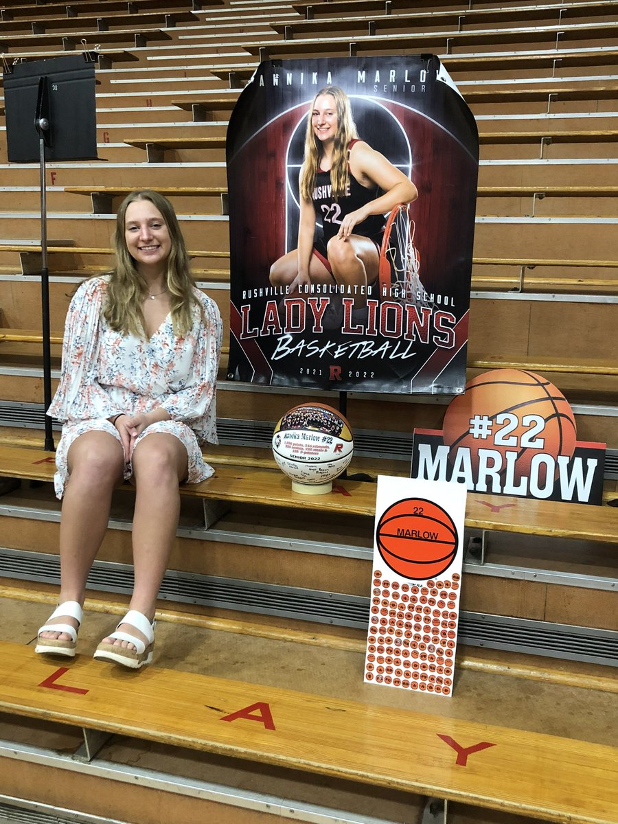 Lady Lion Basketball: On behalf of the Indiana Basketball Coaches Association, Senior Annika Marlow has been selected as a recipient of the Marion Crawley Scholarship Award for 2022. Congratulations, Annika Mae!