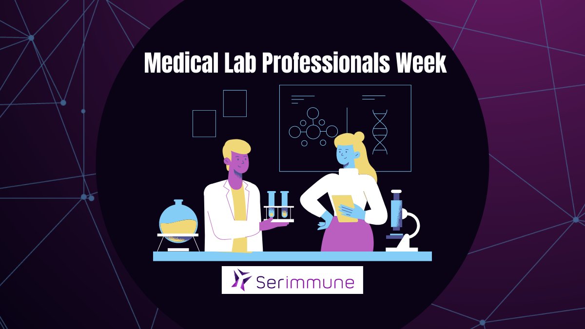 serimmune's tweet photo. Happy Medical Lab Professionals Week! We're grateful for our employees in the laboratory that help drive our #immuneintelligence capabilities, as well as all other lab workers making discoveries in the #lifesciences. #MLPW22 #LabWeek2022 #immunology https://t.co/LHWxM1Hwkz