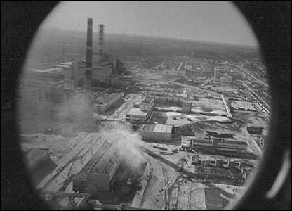 Ukraine's tweet image. On this day in 1986, Soviet lies led to Chornobyl disaster, the worst nuclear catastrophe in history. Today Russia, the successor of Soviet lies and brutality, threatens the entire world again. #ArmUkraineNow and help us defeat the Empire of Lies.