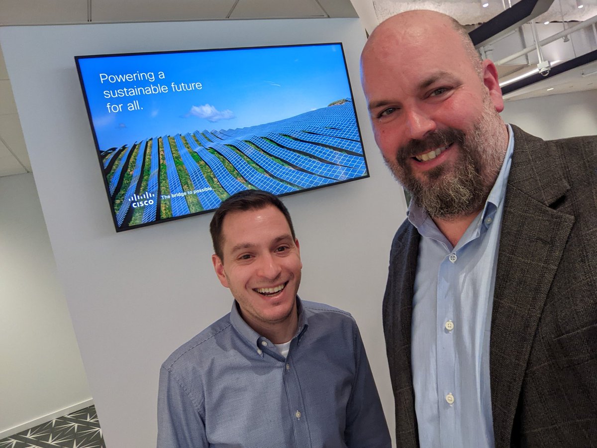 pomara_matt's tweet image. Great seeing @ariwinkleman today @Cisco #1Penn! Great Collab @Webex conversation and TIMELY technical support on how to use the dishwasher!