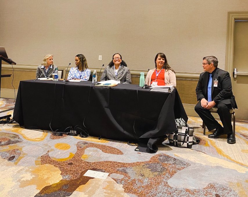 PoarchLaw's tweet photo. Attorney Rachel Thompson spoke at the Local Government Attorneys of Virginia, Inc (LGA) Spring Conference last week in Harrisonburg, VA. Rachel discussed special immigrant juvenile status and other unique considerations for immigrant children in DSS custody. https://t.co/5uiaktRBsN