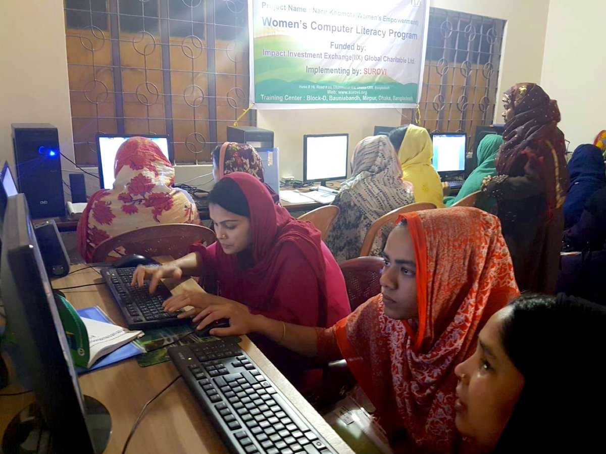 durreen's tweet photo. 120 women in the slums of Dhaka were able to receive digital literacy training through our fundraising initiative #SheisMore in 2020.
I'm proud to announce that She is More 2022 is back for another year. Join us in empowering women in the last mile. https://t.co/WxZhTg66fo https://t.co/mTiLoXUwQP