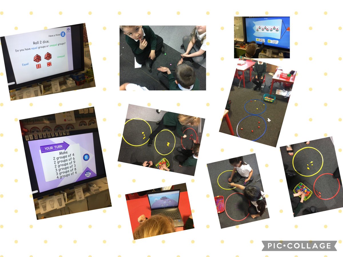 TGPS_NorthLincs's tweet photo. Y1 have been learning about equal groups #TGPSMaths https://t.co/H25KmpHXUF