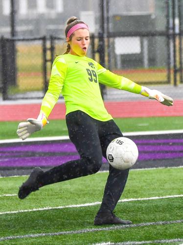 ladycatsoccer17's tweet image. Jr Goalkeeper Morgan Hill with 16 total shutouts on the season, TASCO All-State Hon Mention, D24-5A GK of the Year, Academic All-District, and All-County Defensive Player of the Year!  #recruitAngleton