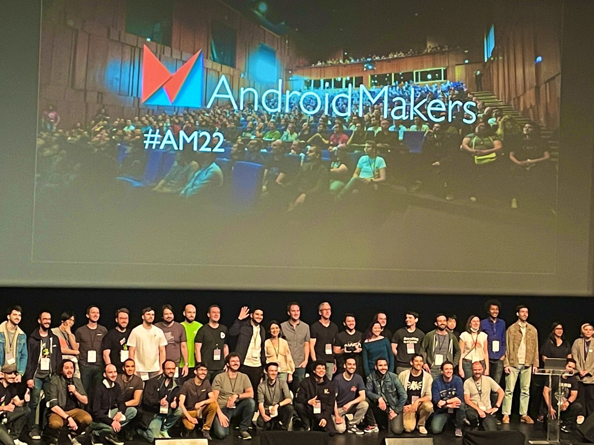 BeMyAppFR's tweet photo. It’s a wrap for #AM22 #AndroidMakers @AndroidMakersFR @ParisAndroidUG ✌️☺️ https://t.co/ef5EsEVXsW