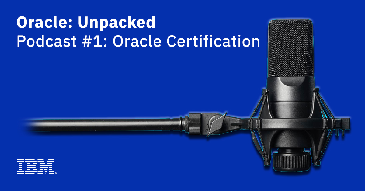 dabmtbski's tweet photo. Introducing Oracle Products on IBM Systems: Unpacked podcast series, addressing inquiries received from our valued clients and Business Partners. Listen to the first podcast, https://t.co/tIMVWoiKpz Oracle Certification on IBM Power Systems today!
#PowerSystems #IBMPowerSystems https://t.co/L8hQ8jZcyi