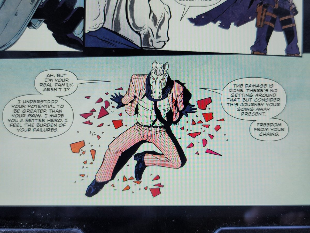 Windbreaker1313's tweet photo. I love discovering comics based on fan/friend suggestions! @MarkLeeKC117 introduced me to this wonderful creation of @claudioPsanchez @chonnye #Translucid.
A deep dive into why Batman can't kill the Joker (without those characters). 4/5 must read! #LoveThyNemesis https://t.co/WWOFJrqxFZ
