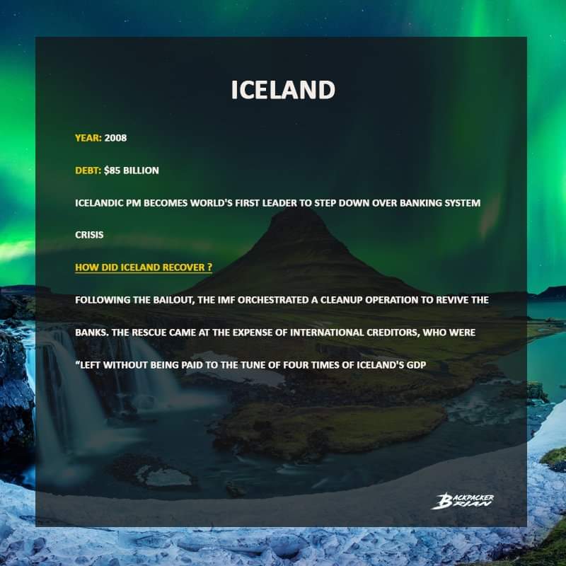 Iceland Went Bankrupt But Lived to Tell the Tale. 
#GoHomeGota2022