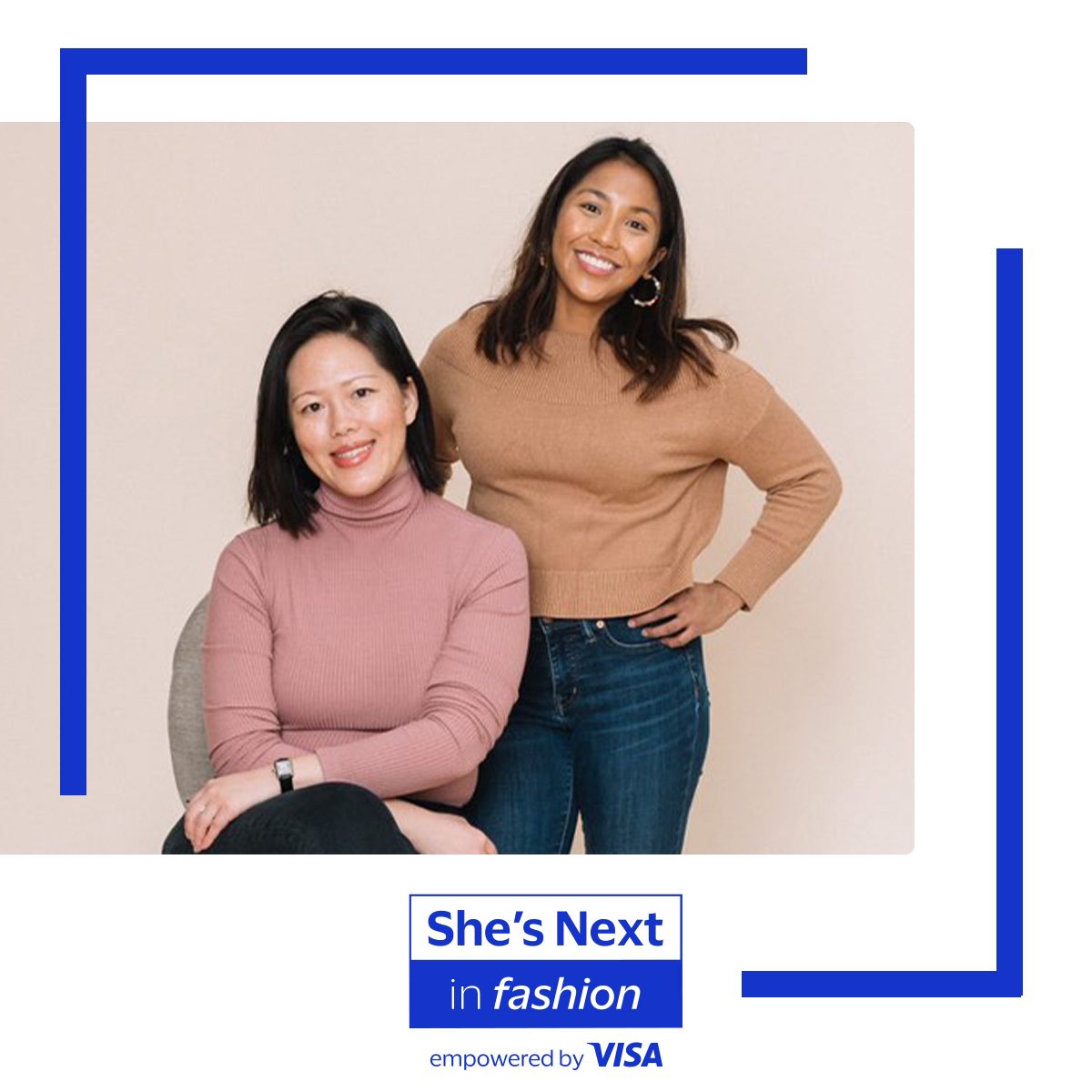 Huge thanks to Visa for amplifying Pink Moon as part of the She's Next in Fashion, Empowered by <a href="/Visa/">Visa</a> program and giving women-owned small businesses like ours the tools and resources we need to thrive! #VisaAmbassador