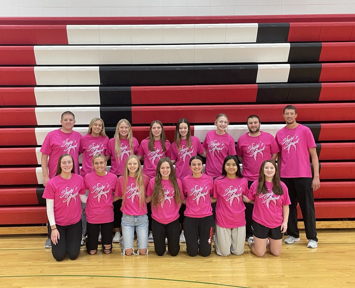 GLRGirlsBBall's tweet photo. Wearing pink today for Shari Kruse. Shari is one of the best teachers and statisticians in the country! Prayers are being sent and your squad is always here if ya need anything. https://t.co/ty2A8EI2a7