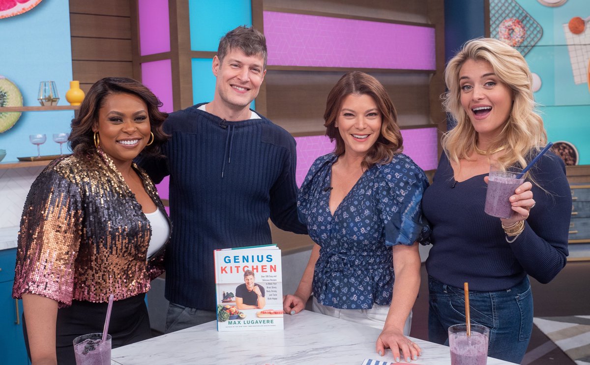 maxlugavere's tweet photo. Iโm on @TheGoodDishTV talking all things brain food and my new book #GeniusKitchen! Check local listings and tune in. ๐บ https://t.co/RQtPL2edVS