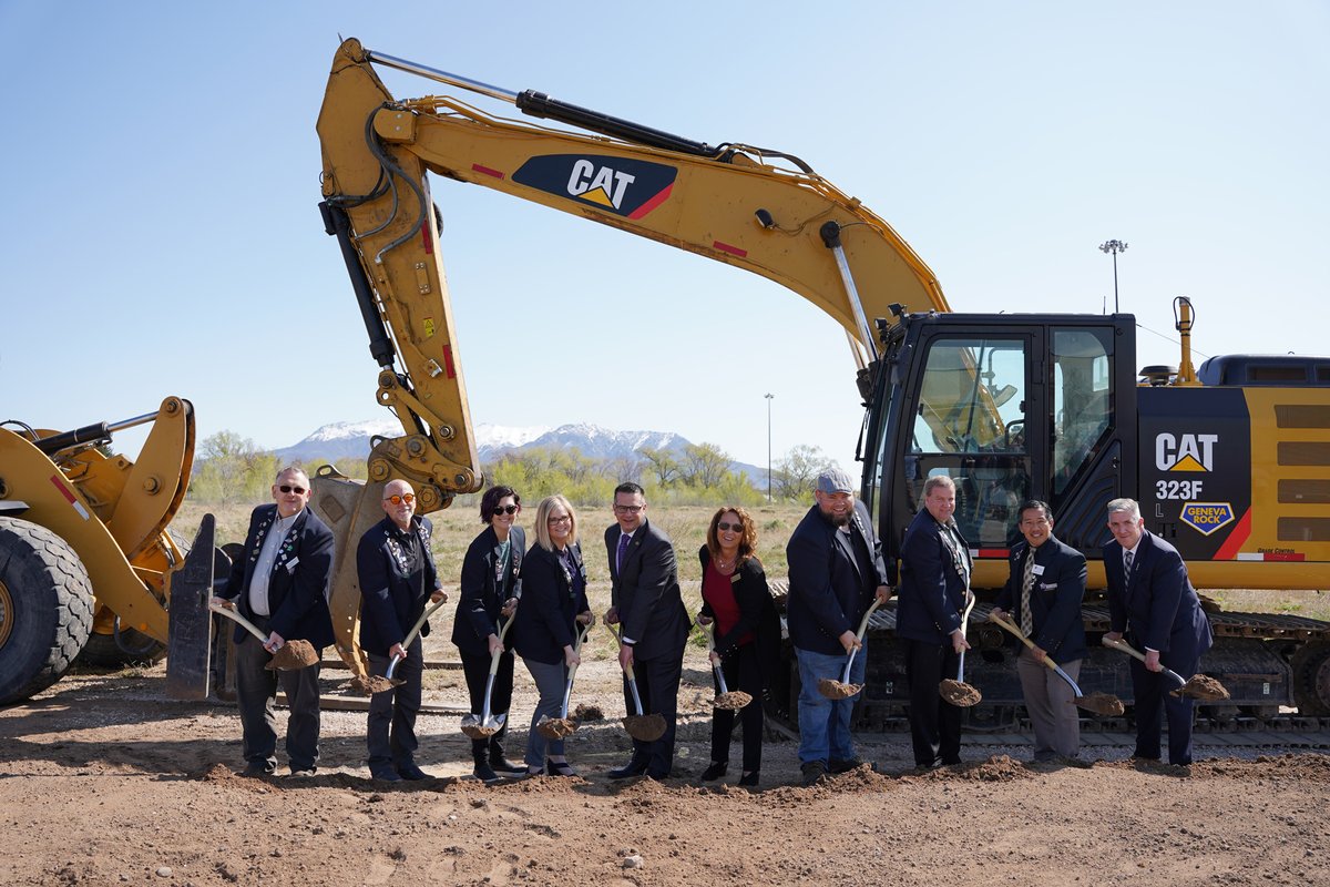 Davis Chamber (@davischamberut) on Twitter photo Our Lakesiders had the privilege of breaking ground for the Clearfield City Station Transit-Oriented Community. This 60-acre development on State St. in Clearfield will include residential, retail & commercial space + green space.
#GroundBreaking #UtahBusiness <a href="/ClearfieldCity/">Clearfield City</a> Our Lakesiders had the privilege of breaking ground for the Clearfield City Station Transit-Oriented Community. This 60-acre development on State St. in Clearfield will include residential, retail & commercial space + green space.
#GroundBreaking #UtahBusiness <a href="/ClearfieldCity/">Clearfield City</a>