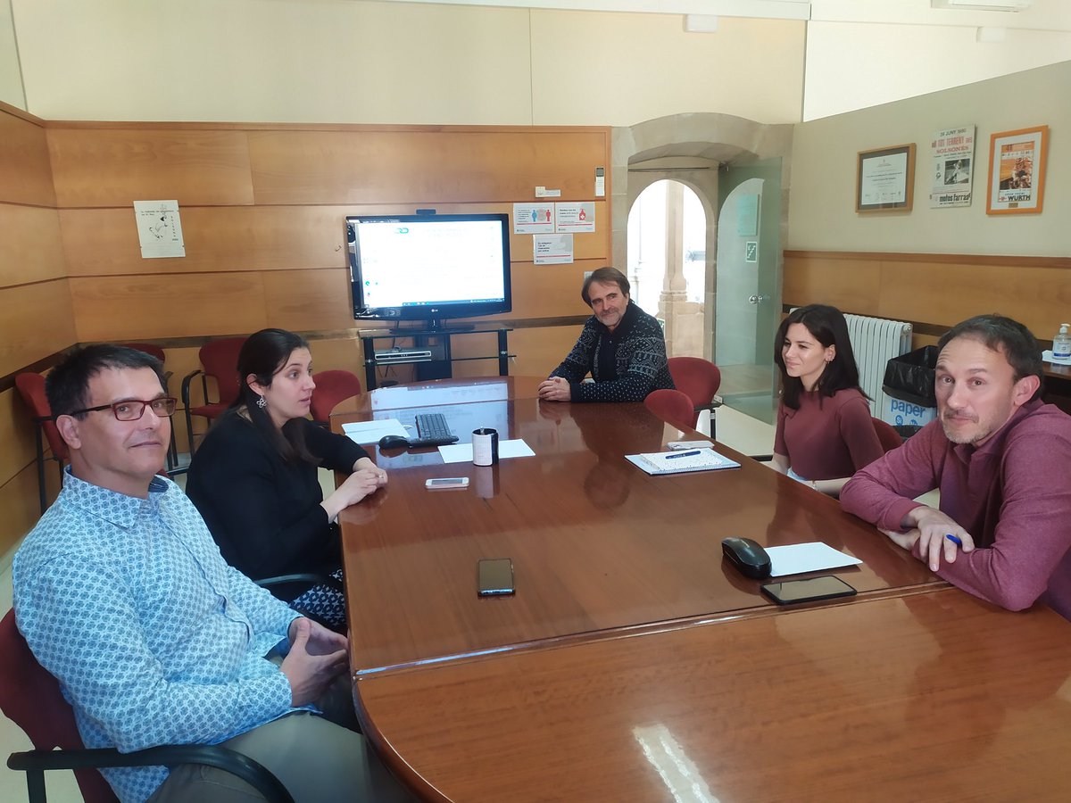 Primera reunió presencial del comitè de coordinació del projecte “Biomarkets, el Solsonès una mirada als bioproductes” #biomarkets #solsonès #fonsUECat