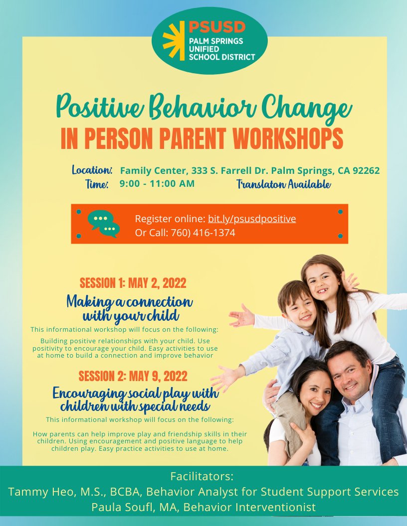 PSUSD Family Center tweet media