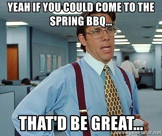 The weather is getting nicer, you know what that means! #BBQ #Spring #Grilling