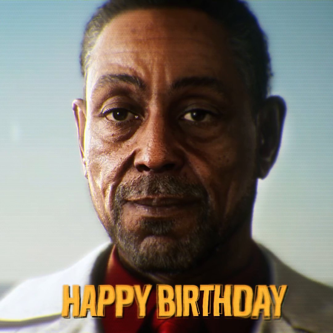 Happy Birthday to El Presidente, Giancarlo Esposito! 