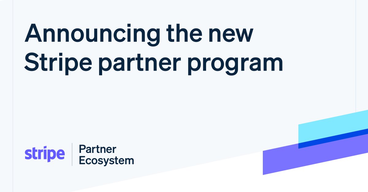 leeCommerce's tweet photo. We are thrilled to announce the launch of the new Stripe Partner Ecosystem today, which includes new features, benefits and resources to help our Partners build, market, sell and engage with @stripe . Learn more here: https://t.co/17FGYIC0f9.

Let's go! #StripePartner. https://t.co/dWTyzAp24O